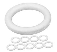 Gogogmee Anello in Schiuma per Bambini 10 Pezzi Modello per Lavori Fai da Te Accessorio Creativo per Sviluppo della Coordinazione Occhio-Mano e Decorazioni Artigianali