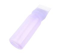 Gogogmee Applicatore per Tinta con Pettine Bottiglia Graduata in Plastica Resistente Beccuccio per Dosaggio Riutilizzabile e Facile per Colorazione