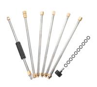 Gogogmee Aspirapolvere Aste Allungamento per Lavatrice Prolunga per Idropulitrice Sospensione per Pulitore Allungamento per Lavaggio Auto Accessori Idropulitrice