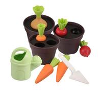 Gogogmee Attrezzi da Giardinaggio per Paglia di Grano da Spiaggia Sicura e Sostenibile Gioco Educativo per Coltivare e Innaffiare per Attività di Gruppo e Giochi all