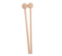 Gogogmee Bacchette Rotonda Xilofono per Legno Educazione e Pezzi in 2 Musicale Suono Nitido e Punta in Asilo per Ragazzo Ragazza e Genitori