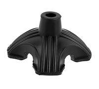 Gogogmee Base Antiscivolo Per Stampelle Consigli Per Camminare Piedi Di Ricambio Per Le Stampelle Punta Del Palo Da Passeggio 4 Punte Di Canna a Punta Accessori Di Canna Gomma Da Cancellare