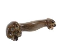 Gogogmee Bastoncino Massaggiante in Legno di Sandalo per Viso e Collo, Strumento Portatile per Massaggio Occhi Aromaterapia, Applicatore Manuale Lucidato a Mano per Cura della Pelle