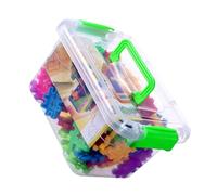 Gogogmee Blocchi di Costruzione Educativi Digitali per Bambini, Set da 130 Pezzi in Plastica Resistente con Scatola Portaoggetti, Gioco Creativo per Sviluppo Manuale e Apprendimento Precoce