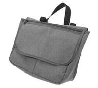 Gogogmee Borsa Laterale Per Carrozzina Grigia Borsa Organizer Per Anziani Installazione Semplice Con Cinghie Regolabili Compatibile Con Scooter e Montascale Design Leggero e Resistente