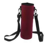 Gogogmee Borsa per Borraccia Tracolla Portaborraccia Isolato Supporto Portatile per Bottiglie di Vetro Acciaio Inossidabile e Plastica Cinghia Regolabile per Comfort Massimo