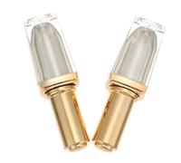 Gogogmee Bottiglie Trasparenti Per Smalto Vuote 10 Ml 2 Pezzi Con Pennello e Coperchio, Flaconi Ricaricabili Compatti Per Manicure e Viaggi, Contenitore Sigillato Antigoccia Per Liquidi Cosmetici