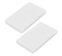 Gogogmee Buste per Laminazione Termica 200 Pezzi Pellicola Protettiva Trasparente per Foto Fogli di Laminazione Sigillanti Impermeabili per Documenti e Fotografie