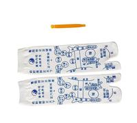 Gogogmee Calzini Antiscivolo in Cotone Spesso Per Coppie, Calzini Traspiranti Punto Di Massaggio Ai Piedi, Comfort Termico Per Uso Quotidiano Autunno e Inverno