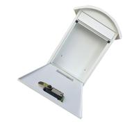 Gogogmee Cassetta Postale da Parete con Serratura Codice Sicura e Resistente alle Intemperie Organizer Lettere per Casa e Ufficio Box Porta Corrispondenza dal Design Contemporaneo e