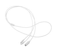 Gogogmee Cavo di Collegamento Trasmissione Audio in Metallo e Plastico Bianco per Stabile e Comfort per Prolungato