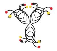 Gogogmee Cerchietti per Chioma con Antenna a Forma di Ape Formica e Coccinella per Bambine Set da 9 Pezzi con Pompon Colorati Fasce Morbide e Leggere per Feste Cosplay e Spettacoli per