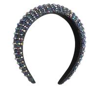 Gogogmee Cerchietto Donna Ampia con Cristalli Luminosi Accessorio per Matrimonio
