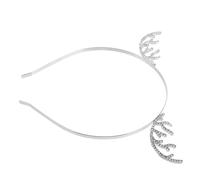 Gogogmee Cerchietto Natale con Corna Renna e Lega di Zinco Fascia Capelli Decorativa con Strass Accessorio Festivo per Donne e Ragazze Regalo per Feste Natalizie
