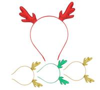 Gogogmee Cerchietto Per Da Donna Con Design A Corna Di Cervo Fermaglio Per Set Da 4 Pezzi Elegante E Comodo Per Eventi in Maschera A Natale