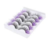 Gogogmee Ciglia Finte Con Kit Di Extension Per Ciglia Volumizzanti Per Uno Sguardo Intenso Set Da 5 Paia