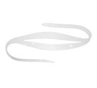 Gogogmee Cinturini Elastici in Silicone per Occhiali da Nuoto Fascia Sostituibile Trasparente Taglia S Accessori per Occhialini Design Stabile e Flessibile per Uso Piscina e Attività