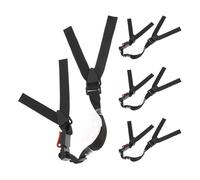 Gogogmee Cinturino Sottogola Regolabile per Casco Rigido 4 Pezzi Cinturino di Sicurezza Resistente All’Usura con Supporto Ammortizzato per Mascella Accessorio per Caschi da Lavoro