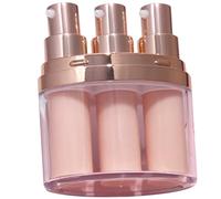 Gogogmee Contenitori Vuoti Cosmetici con Pompa Push Down per Trucco e Viaggi Contenitori Riutilizzabili per Liquidi e Crema Bottiglie Portatili per Cosmetici