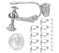 Gogogmee Convertitore per Orecchini a Clip in Silicone senza Dolore, Set 20 Pezzi Cuscinetti Morbidi, Accessori Fai da Te per Trasformare Orecchini Forati in Clip, per Uso Quotidiano e Chi