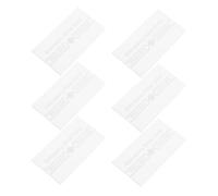 Gogogmee Copertura in Vetro Trasparente Resistente alle Alte Temperature per Punto di Chiamata Manuale Antincendio - Set da 6 Pezzi - Protezione Antivandalismo per Sistemi di Allarme