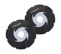 Gogogmee Copertura Protettiva per Freni a Disco Bici 2 Pezzi Paraspruzzi Leggero per Mountain Bike e Bici da Città Protezione Antipolvere e Fango per Disco Freno Posteriore Accessori