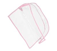 Gogogmee Copertura Trasparente per Sedia da Parrucchiere, Fodera Posteriore e Staccabile, Protezione per Poltrona da Salone, Facile da Pulire, Adatta per Sedie da Bellezza e Shampoo