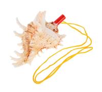 Gogogmee Corno Spiaggia Grande Fischietto Per Ragazzo Ragazza Strumento Forma Di Conchiglie Decorative Di Mare Naturale Per Musica e Decorazione