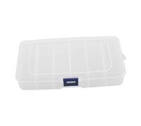 Gogogmee Cosmetici Compatto Organizzatore per Piccoli Coperchio e Oggetti Porta in Plastico con Sei Scomparti da Bagno Accessori Chioma, per Cassetti e Armadietti