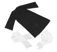 Gogogmee Costume Giudice Unisex con Ruolo Avvocato per Outfit Cosplay Professionale per Halloween e Feste Tema