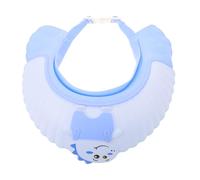 Gogogmee Cuffia da doccia per bambini: visiera da bagno per bambini, cappello per lavare i capelli, per tenere i lontani dall'acqua da occhi e orecchie - 9,37x8,66x2,36 pollici, cappello per