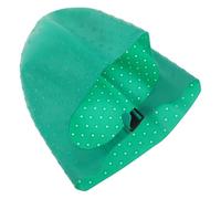 Gogogmee Cuffia per Mèches in Silicone Verde Riutilizzabile per Tintura Chioma con Uncinetto, Cappello per Colorazione e Decolorazione, Strumento Professionale per Styling e Colpi di Sole a