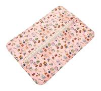 Gogogmee Custodia per Ferri da Maglia Oxford Cerniera Liscia Organizer Portatile per Uncinetti e Aghi da Tessitura Borsa Compatta per Kit Fai da Te e Accessori Cucito