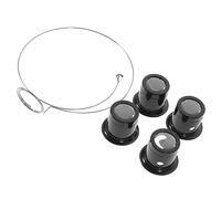 Gogogmee D Ingrandimento per Riparazione Orologi Kit d Ingrandimento Resina Acciaio Forniture Manutenzione Design Montato sulla per Ispezioni e Lavoro Senza Mani