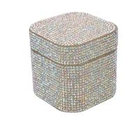 Gogogmee Dappen Dish per Nail Art in Vetro Resistente e Decorativo Bicchiere Crystal per Pulizia Pennelli e per Smalti e Monomeri Strumento per Studio