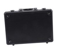 Gogogmee Data Custodia Per Fiches Da Poker in Lega Di Alluminio Bordo Arrotondato Porta Fiches Da Poker Leggero e Resistente Interno in Spugna Per Carte e Dadi Portatile Per Appassionati e Tornei