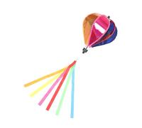 Gogogmee Decorazione a Forma di Pallone Aerostatico Girandola Ciondolo da Appendere per Esterni Ornamento per Giardino Prato e Cortile