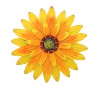 Gogogmee Decorazione da Parete a Forma di Fiore in Metallo Antiruggine Scultura Vintage per Cucina Soggiorno e Giardino Decorazione da Esterno Resistente alle Intemperie