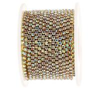 Gogogmee di Strass Metri per DIY Decorazioni Tessuti e Accessori Tagliabile e Facile da Usare per Phone Case Feste e Artigianato