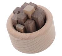 Gogogmee Diffusore di Oli Essenziali in Legno Robusto per Aromaterapia, Ornamento Profumato da Tavolo per Casa e Ufficio, Accessorio Aromatico per Soggiorno