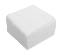Gogogmee Dischetti Struccanti Quadrati per Viso e Unghie 200 Pezzi Non Tessuto Delicato per Rimozione Trucco e Cura Pelle Formato Grande 10X10 CM Confezione Portatile