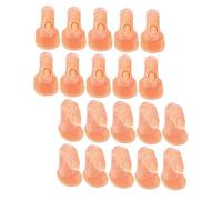 Gogogmee Dito Finto Per Nail Art 20 Pezzi Modelli Di Dita Artificiali Realistici Per Pratica Manicure e Allenamento Unghie Per Principianti Portatili e Resistenti