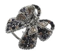 Gogogmee Elegante Accessorio Per Con Strass Fermaglio Per A Farfalla Fermaglio Per Chignon Piccola Clip Per Coda Di Cavallo Abbigliamento Da Festa