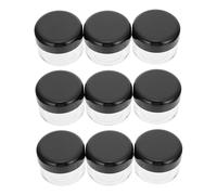 Gogogmee Eleganti Barattoli Per Crema Da 25 Ml Contenitori Vuoti in Plastica Per Creme Per Il Trucco E Lozione Neri