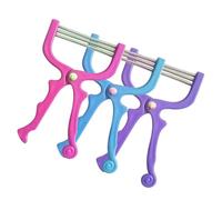 Gogogmee Epilatore Portatile per Viso 3 Pezzi Rasoi a Molla per Depilazione Indolore di Fronte, Guance e Labbro Superiore, Strumento di Bellezza per Donne e Uomini