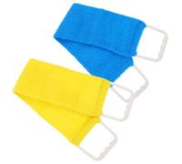 Gogogmee Esfoliante Bagno Doppia Faccia e Massaggio e Rimozione Cellule Morte Striscia Lavapelle in Naturale Idratante e la Circolazione Colore Casual Colore Casuale