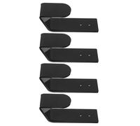 Gogogmee Espositore per Cinture di Arti Marziali da 4 Pezzi: Supporto per Cintura da Wrestling - Supporto da Parete in Acrilico per Palestra Domestica o Studio di Arti Marziali