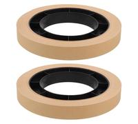 Gogogmee Fascette Autoadesive per Banconote 2 Pezzi Gialli Cinghie per L’Organizzazione di Contanti Compatibili Macchine Avvolgitrici Involucri di Carta per Banche e Uffici Finanziari