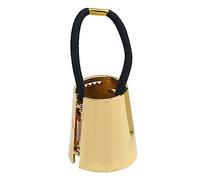 Gogogmee Fascia Elastica Per Capelli in Metallo Dorato Accessorio Donna Per Coda Di Cavallo Morbido Elastico Resistente Per Sport Yoga e Feste Decorazione Elegante Per Capelli Medi e Lunghi