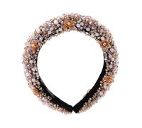 Gogogmee Fascia Larga Fashion con e Barocche Imbottita Cerchietto Modellabile per Donne e Ragazze Accessorio per Feste e Speciali